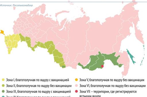 Инфографика «ВиЖ»: досье России в МЭБ по ящуру