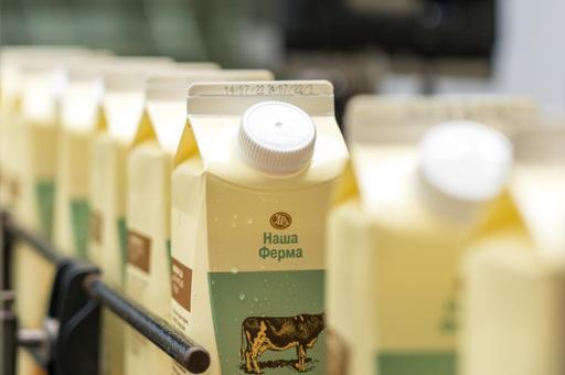 Производство молока в России выросло на 2,4%