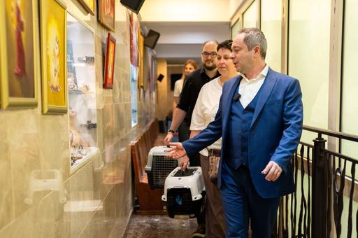 Театр Куклачева принял в труппу фронтовых кошек с СВО