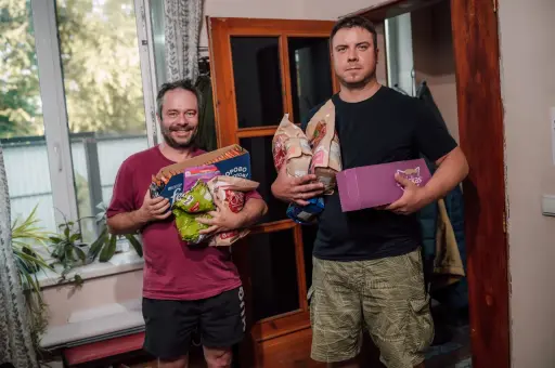 Дмитрий Куклачев передал гуманитарную помощь донецкому приюту кошек — фоторепортаж